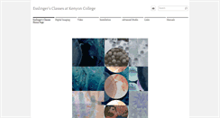Desktop Screenshot of esslingersclasses.com